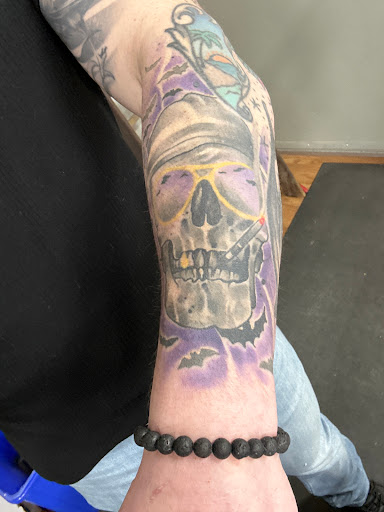 Explore cover up tattoo ideas for shoulder, creative tattoo ideas in Williamsport, available at Moa Tattoos