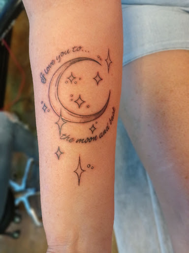 Explore band tattoo ideas, creative tattoo ideas in Redmond, available at Four Flames Tattoo Studio