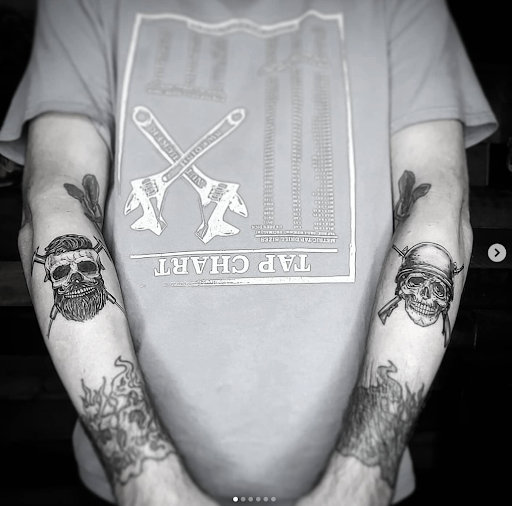 Explore tattoo cartoon ideas, creative tattoo ideas in Warren, available at Sailia Tattoo Studio