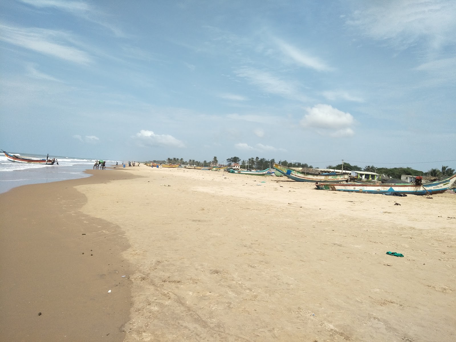 Chirala Beach的照片 带有长直海岸