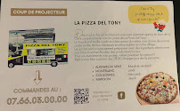 Pizza Del Tony (Au Feu De Bois) camion à pizza à Alignan-du-Vent carte