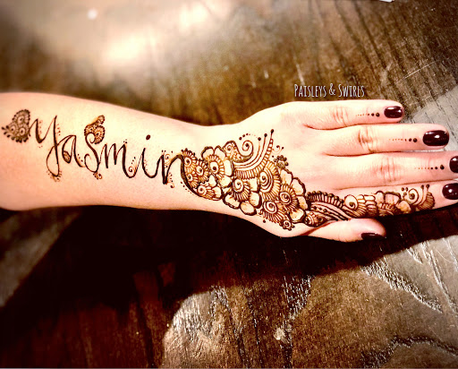 Explore zombie tattoo ideas, creative tattoo ideas in Houston, available at Paisleys and Swirls - Henna Artist in Houston