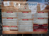 Restaurant Wall Street Pub à Dunkerque - menu / carte