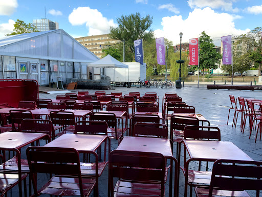 Terraces with swimming pool in Brussels