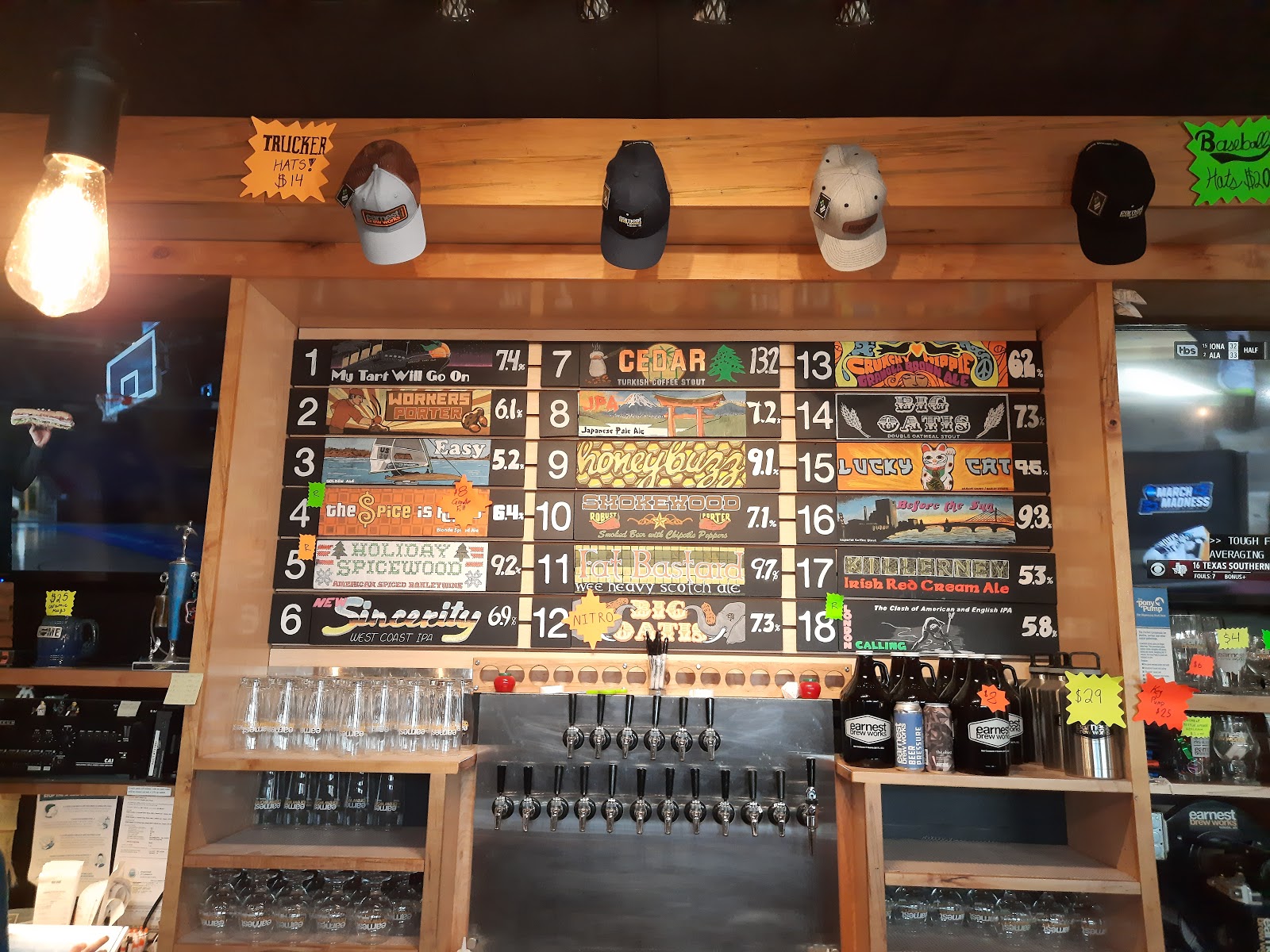A city street at dusk