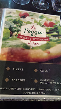 Restaurant italien Le Poggio à Tours - menu / carte