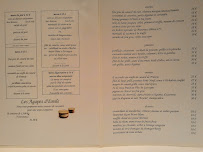 Restaurant Emile à Toulouse menu