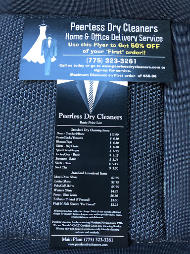 Cleaners «Peerless Cleaners», reviews and photos, 698 Forest St, Reno, NV 89509, USA