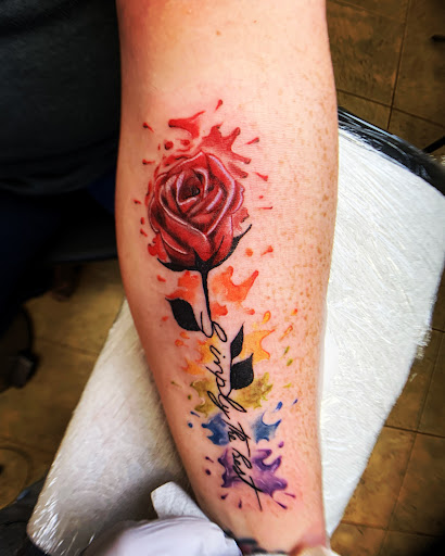 Explore chin tattoo ideas, creative tattoo ideas in Puyallup, available at Get Right Studios