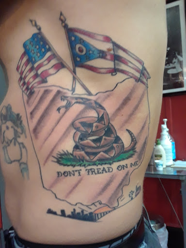 Explore behind ear tattoo ideas, creative tattoo ideas in Canal Fulton, available at Archangel Tattoo & Art Gallery