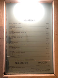 Restaurant La Cantina à Ajaccio (la carte)