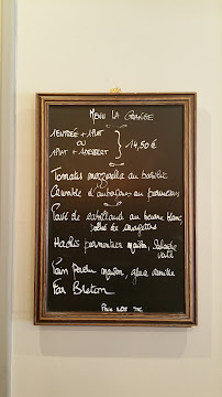 Bistrot La Grange à Paris menu