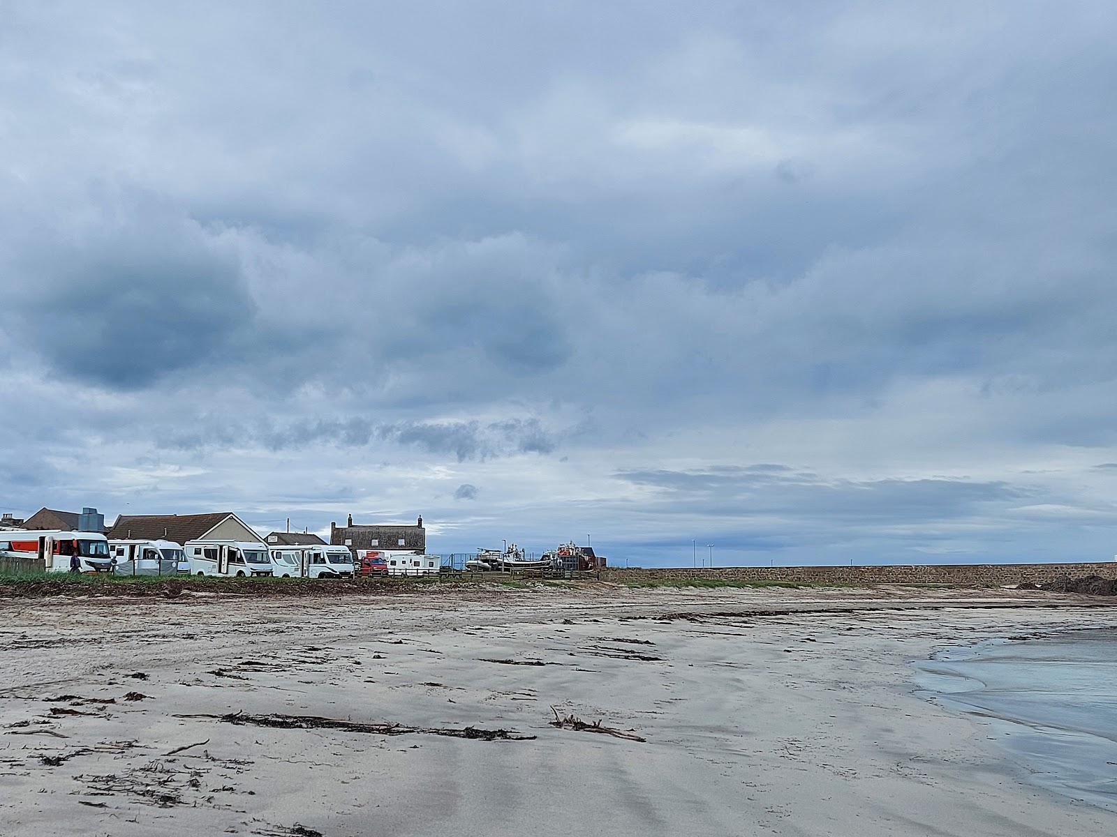 Photo of Rosehearty Beach and the settlement