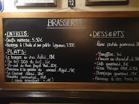 Menu / carte de Café Authié à Toulouse