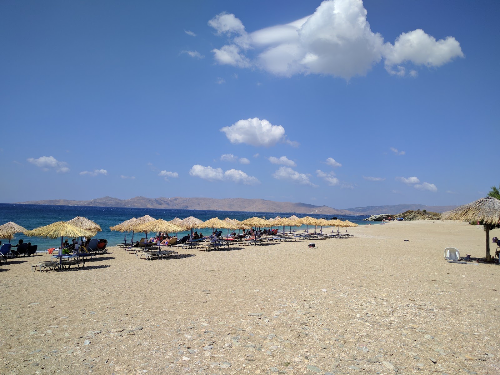 Fotografie cu Tzanavaris beach zonele de facilități