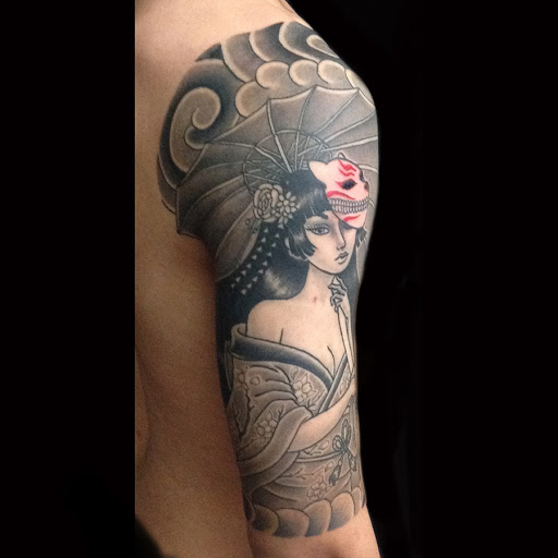 Explore brain aneurysm tattoo ideas, creative tattoo ideas in Fremont, available at Inkies Tattoo Studio