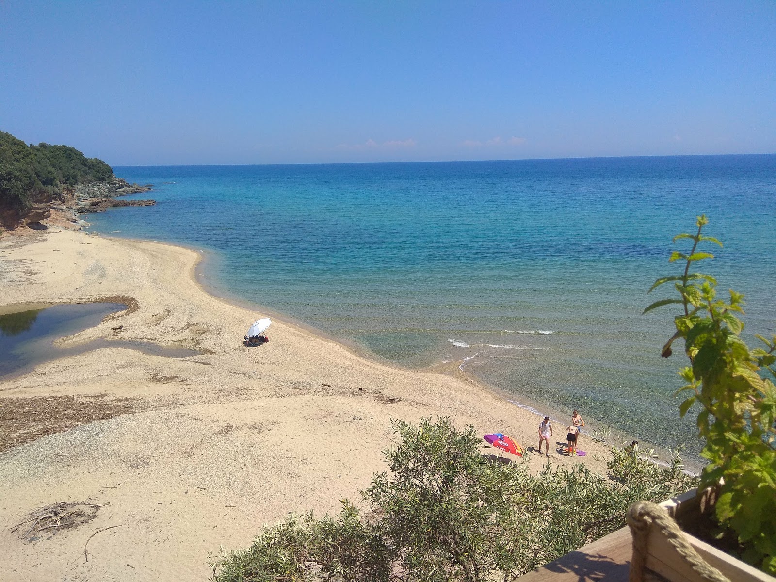Zdjęcie Rakopotamos beach z poziomem czystości wysoki