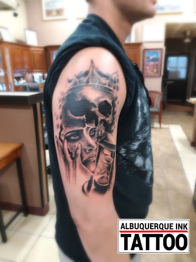 Explore pot leaf tattoo ideas, creative tattoo ideas in Albuquerque, available at Albuquerque Ink Tattoo