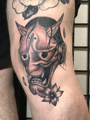 Explore chevy bowtie tattoo ideas, creative tattoo ideas in High Point, available at 21 Aces Tattoo Co.