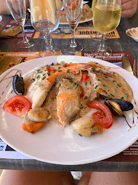 Plats et boissons du Restaurant français Le Vieux Pêcheur à Port-en-Bessin-Huppain - n°7