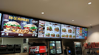 Menu / carte de Burger King à Antibes