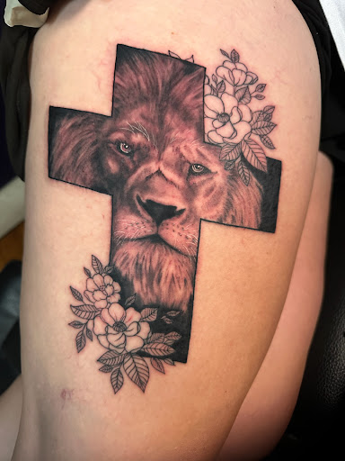 Explore tattoo on buttock ideas, creative tattoo ideas in Muscatine, available at True Art Tattoo Studio of Muscatine