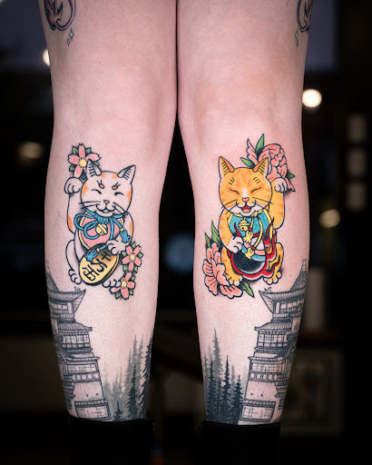 Explore mirror tattoo ideas, creative tattoo ideas in Vancouver, available at Hopeless Tattoo & Piercing