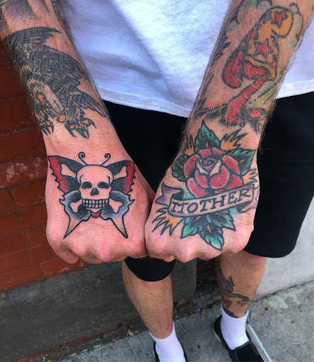 Explore flower ankle tattoo ideas, creative tattoo ideas in Brooklyn, available at Electric Lotus Tattoo