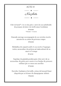 Restaurant Le Carré à Les Pavillons-sous-Bois (le menu)