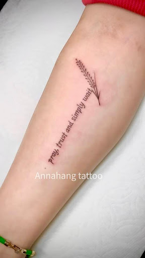 Explore tattoo ideas inside bicep, creative tattoo ideas in Garden Grove, available at Anna Hang Tattoo