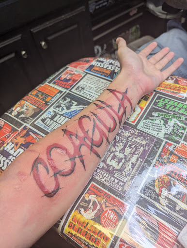 Explore son and mother tattoos ideas, creative tattoo ideas in Orange Park, available at Fantasy Tattoo and Piercing