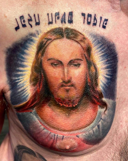 Explore filler sleeve tattoo ideas, creative tattoo ideas in Dayton, available at Aisle 9 Tattoo