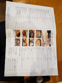 Menu du Restaurant Japonais d'Udon KISIN à Paris