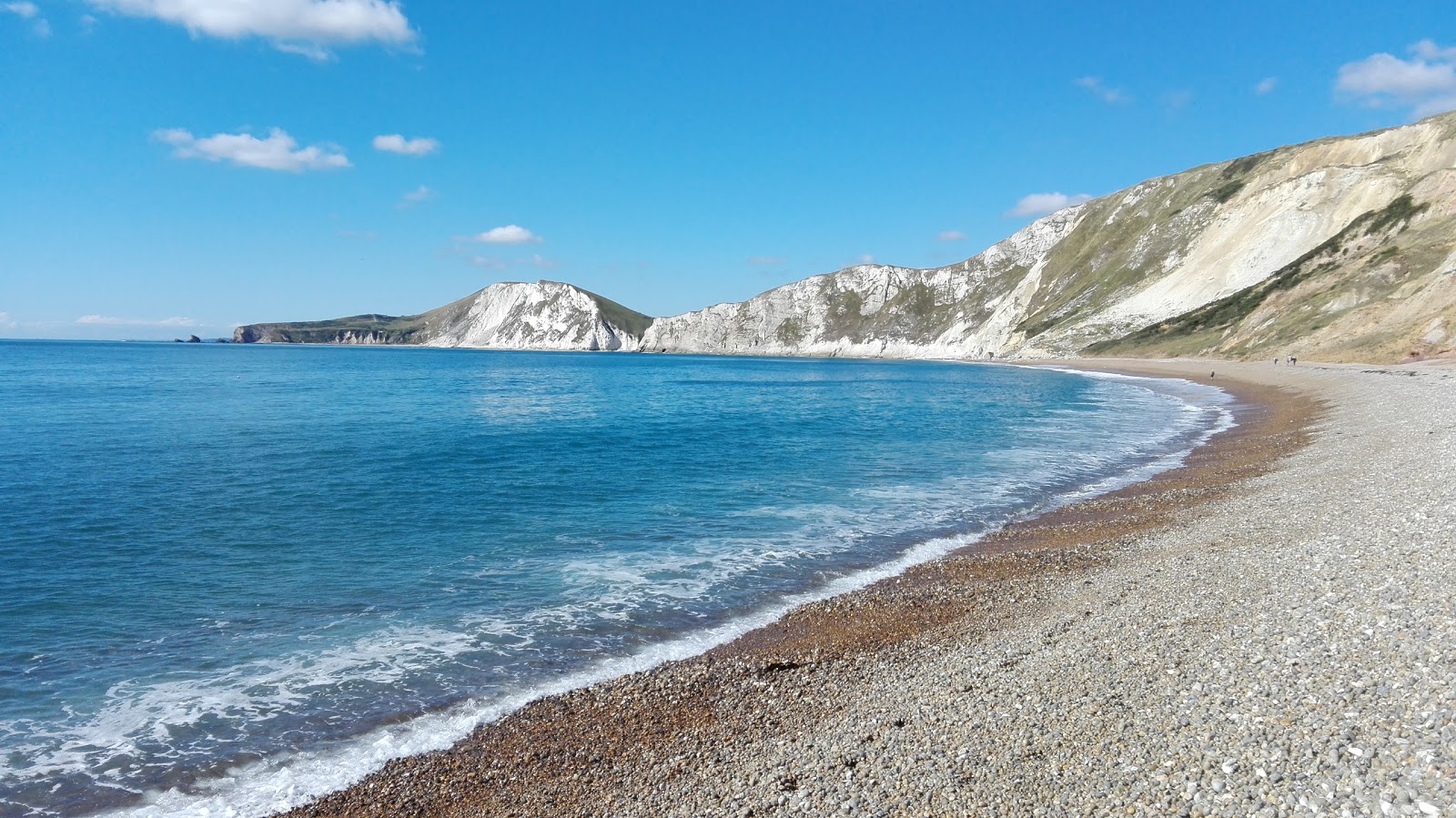 Foto van Worbarrow beach wilde omgeving