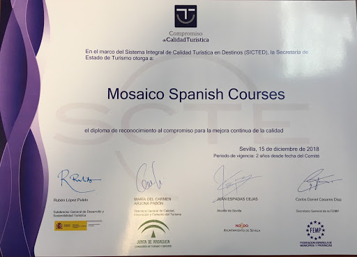 Mosaico Spanish Courses