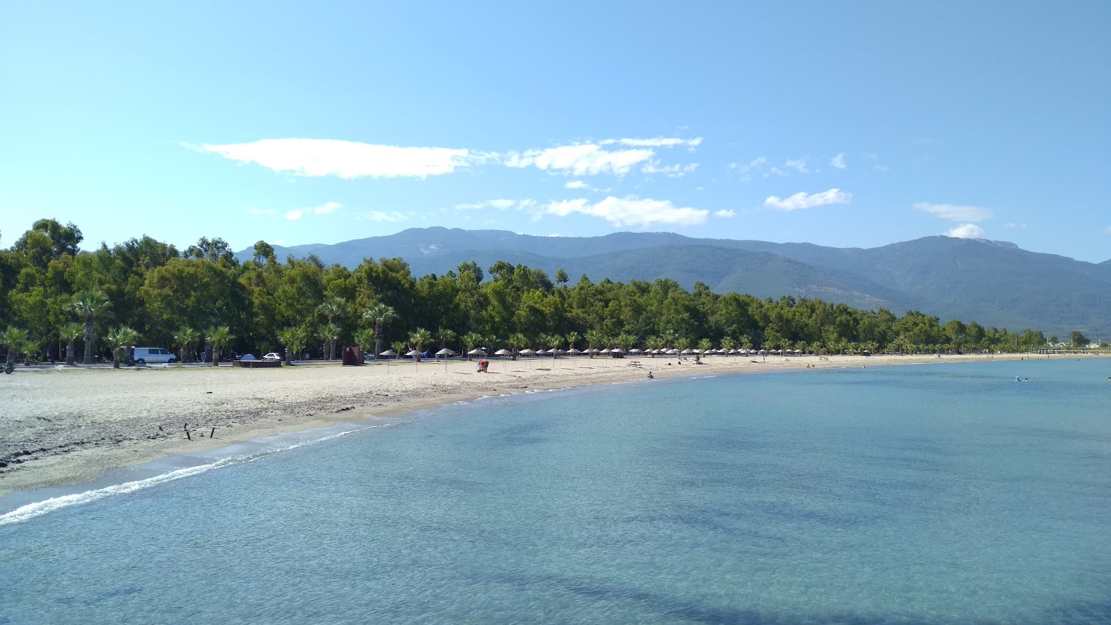 Photo de Kusadasi beach II avec un niveau de propreté de partiellement propre