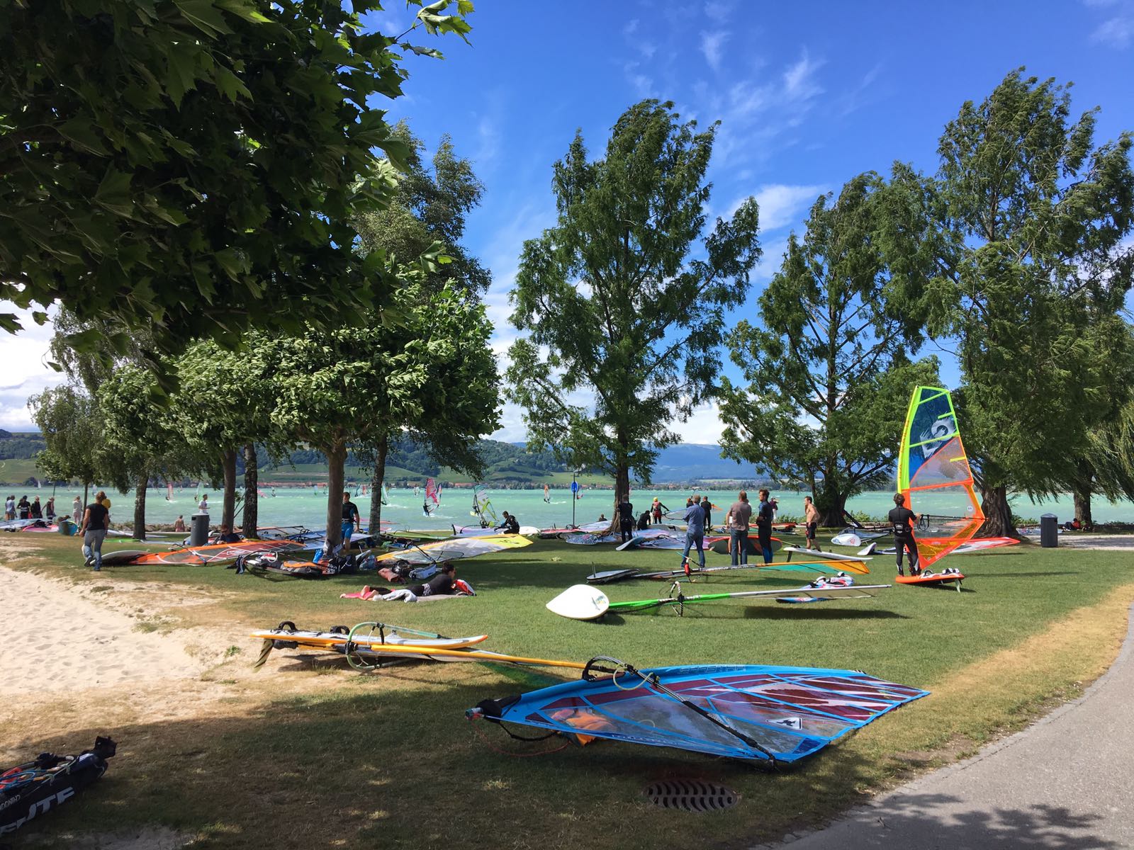 Cote plage的照片 带有草表面