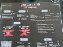 Restaurant Le Grill De La Forge à La Tranche-sur-Mer (la carte)
