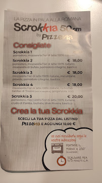 Menu du Pizzevia Monastier à Monastier di Treviso