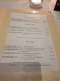 Carte du Ristorante Bianco à Grönwohld