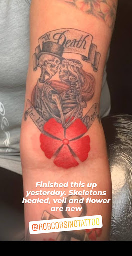 Explore mom sleeve tattoo ideas, creative tattoo ideas in Lagrangeville, available at Black Cherry Tattoo Studio NY