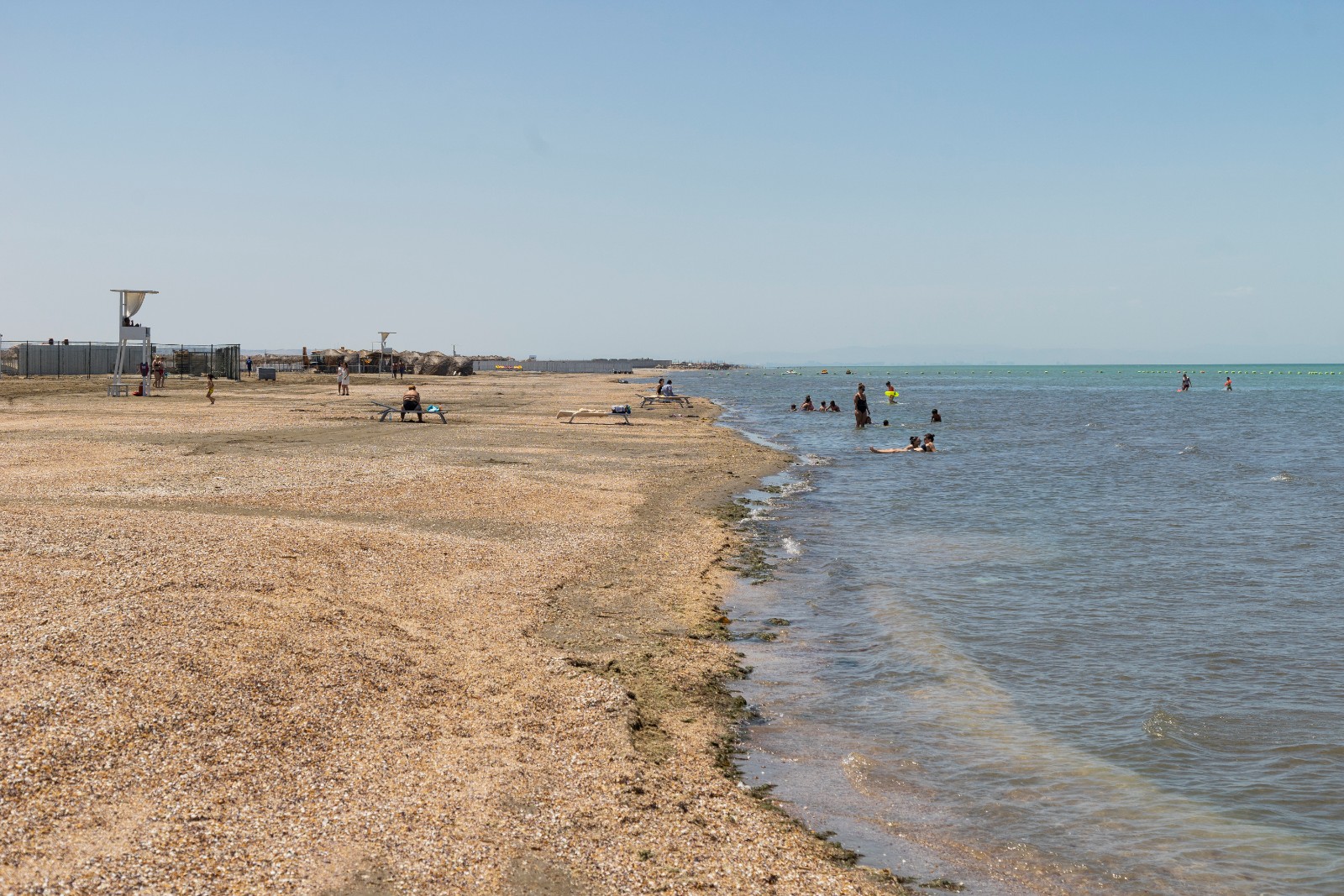 Photo of SeaZone Beach with bright shell sand surface