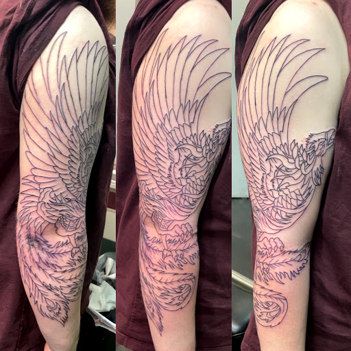 Explore tattoo ideas with roman numerals, creative tattoo ideas in Meridian, available at Creative Pain Tattoo Studio
