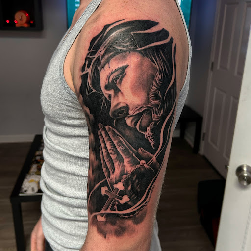 Explore warrior tattoo ideas for guys, creative tattoo ideas in Vidalia, available at Studioxviii