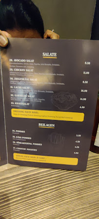 Mano's Burger à Bonn menu