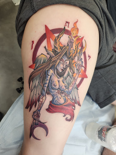 Explore head tattoo ideas for guys, creative tattoo ideas in Augusta, available at Mr. Tattoo