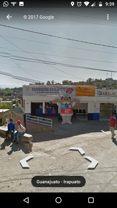 Farmacias Similares Kilómetro 10.5, Carr. Guanajuato-Silao 22, Centro, 36000 Santa Teresa, Gto. Mexico
