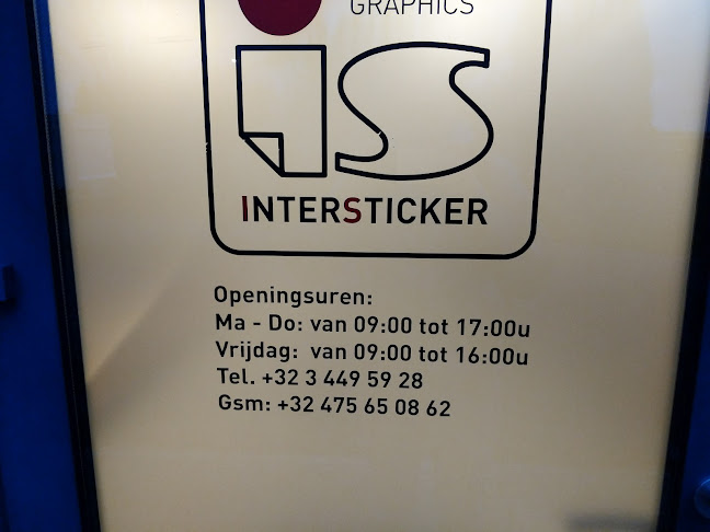 Beoordelingen van Intersticker in Antwerpen - Drukkerij