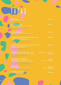 Hagakure Noh Samba - Nikkei e Sushi à Bari menu