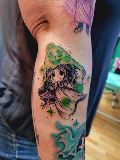 Find scorpion tattoo ideas for your next unique tattoo in Benton at Spectrum Tattoo